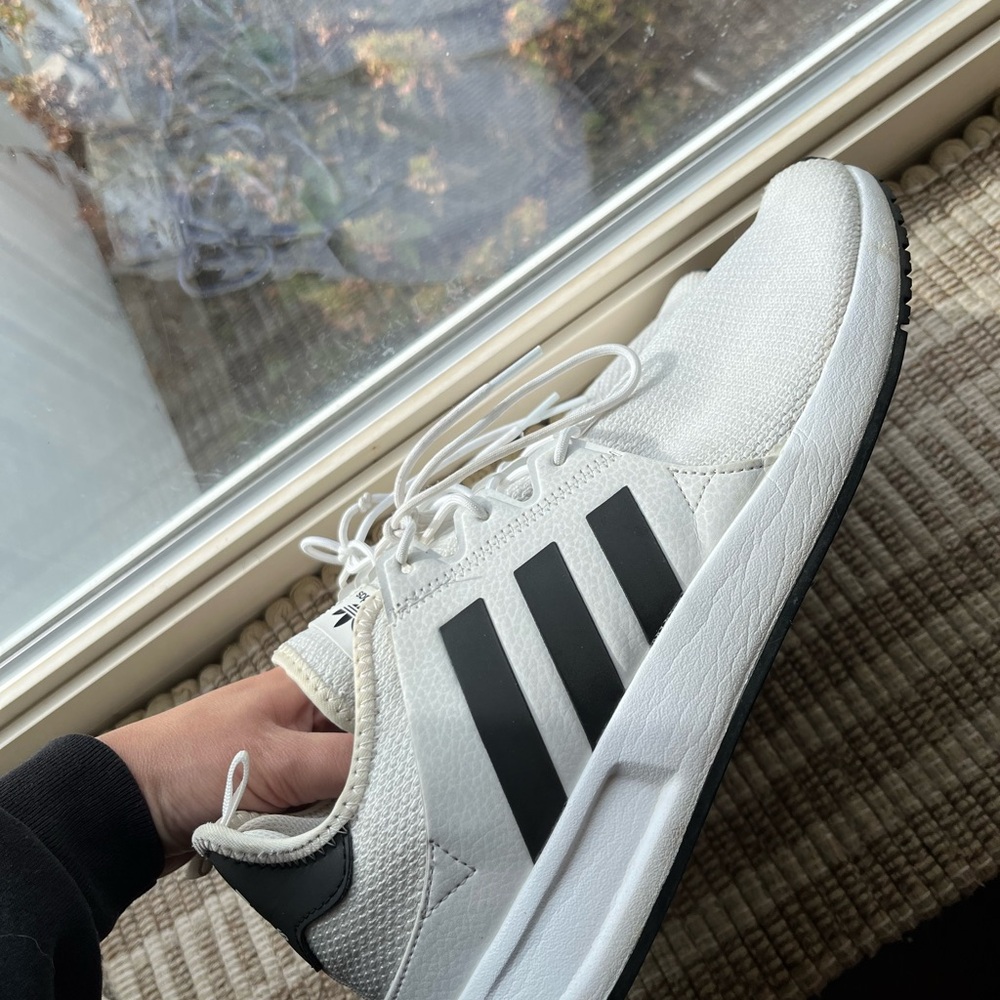 Adidas White and Black Athletic Shoes - Picture 4 of 7